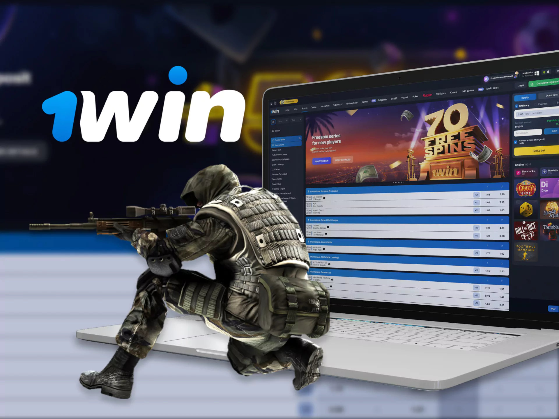 1Win CS GO Betting